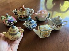 Mini teapots collection for sale  West Des Moines