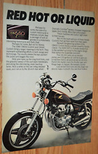 Honda CB650 1980 personalizado anuncio original impreso 68 motocicleta CB 650 segunda mano  Embacar hacia Argentina
