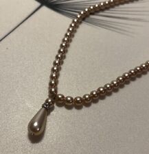 Perlenkette kette halskette gebraucht kaufen  Jüchen