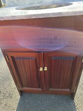 Marble top mahogany for sale  LONDON