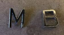 Mgb chrome letters for sale  HUDDERSFIELD