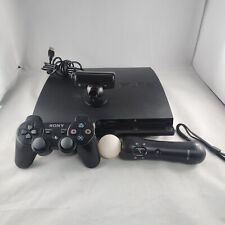 Sony Playstation 3 PS3 CECH-3001A 160 GB con cámara y controlador de movimiento - probado segunda mano  Embacar hacia Argentina