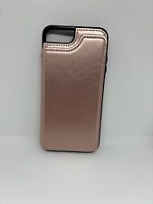 Usado, Funda billetera Onetop ajuste delgado compatible con iPhone 8plus/7plus oro rosa segunda mano  Embacar hacia Argentina