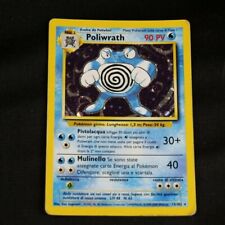 Pokemon card poliwrath usato  Montorio Al Vomano