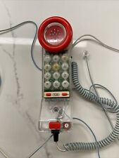 Teléfono con cable Tozai retro vintage transparente sin probar segunda mano  Embacar hacia Mexico