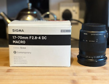 Sigma 70mm f2.8 for sale  MANCHESTER