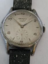 Montre SUISSE HOMME Vintage LANCO 15 RUBIS Mod 11  - OLD WATCH comprar usado  Enviando para Brazil