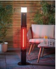 5 GARDENLINE MULTI FUNCTIONAL PATIO HEATER BLUETOOTH SPEAKER INFARED LED LIGHT , used for sale  Shipping to South Africa