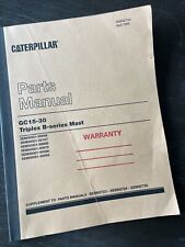 Catálogo manual de peças de mastro Caterpillar CAT GC15/18 GC20/25 GC30 triplex série B comprar usado  Enviando para Brazil