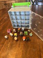 Usado, Lote de 14 mini figuras Minecraft com estojo de colecionador cubo de armazenamento 2014 comprar usado  Enviando para Brazil