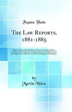 Law reports 1881 for sale  UK