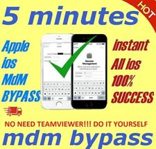MDM BYPASS IOS 14 - 15.6 - 16 IPHONE, iPAD, UNLOCK REMOTE MANAGEMENT PROFILE  for sale  Amsterdam