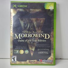 Elder Scrolls III Morrowind Xbox Video Game Fantasy Roll Play  for sale  Shipping to South Africa