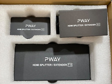 HDMI Extender Splitter 1x2: 1080p Over Cat5e/Cat6/Cat7 Ethernet Cable PS4 XBOX for sale  Shipping to South Africa