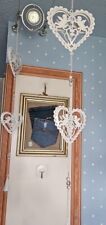 Hanging hearts decoration, Hearts And Cherubs X 2 for sale  Shipping to South Africa