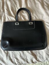 Jaeger black leather for sale  COVENTRY