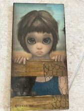 VINTAGE 1962 MARGARET WALTER KEANE BIG EYES "WATCHING" 6" X 11.5" PICTURE PRINT, used for sale  Shipping to South Africa