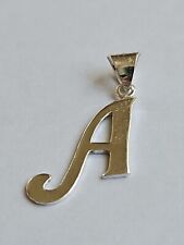 Sterling Silver Letter "A" Pendant CLEAN SIMPLE DESIGN VINTAGE! for sale  Shipping to South Africa