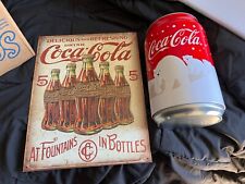 Coca cola tin d'occasion  Expédié en Belgium