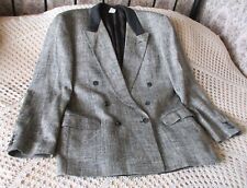 mens black double breasted blazer for sale  STOCKTON-ON-TEES