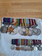 Medals minatures ambury for sale  THETFORD