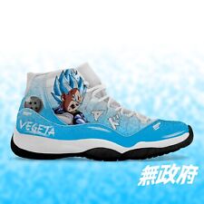 RARO Tênis Dragonball Super Vegeta Azul SSJ Personalizado 11 Sapatos Anime comprar usado  Enviando para Brazil
