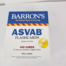 Barron asvab flashcards for sale  Bluffton