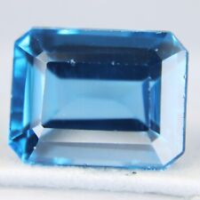 Emerald Shape Beautiful Loose Gemstones Natural Jeremejevite Blue 11.75 Ct for sale  Shipping to South Africa