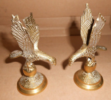 Used, Pair Brass Eagles ornaments for sale  Shipping to South Africa