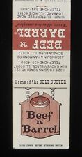 Usado, 1970s Beef 'n' Barrel Home of the Belt Buster Elk Grove Schaumburg Lombard IL comprar usado  Enviando para Brazil