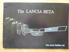 Lancia beta saloon for sale  BENFLEET