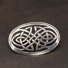 celtic silver brooch for sale  USA