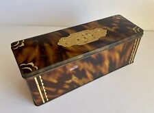 CWS Biscuits Tortoiseshell Biscuit Tin 1920s  Embossed Free Sample, used for sale  Shipping to South Africa