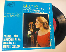Maria Dolores Pradera 7" Disco 45 & Picture Sleeve EP Pa Todo El Ano / Latim comprar usado  Enviando para Brazil