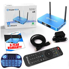 Superbox S5 Max with New improved Voice Remote  **OPEN BOX**, used for sale  Shipping to South Africa