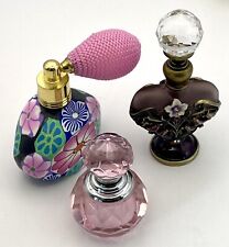 Vintage glass perfume for sale  CARDIFF