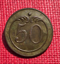 Ancien bouton plat d'occasion  Bacqueville-en-Caux