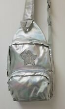 WONDER NATION SLING BAG GIRLS SILVER IRIDESCENT for sale  Shipping to South Africa