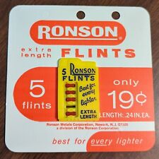 Vintage ronson flints for sale  Tennessee Ridge