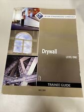 Guia de Trainee Drywall Nível 1, Brochura por NCCER (2007, Brochura Comercial), usado comprar usado  Enviando para Brazil