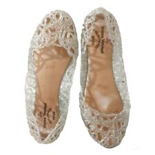 Sapatos Vivienne Westwood Anglomania + Melissa Glitter Transparente Brilho Geléias Planas comprar usado  Enviando para Brazil