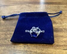 Swarovski blue square for sale  BRAINTREE