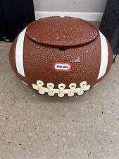 Large Vintage c 1975 Little Tikes Football Toy Box Chest Tailgating Cooler & Lid, used for sale  Shipping to South Africa