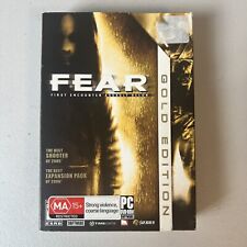 F.E.A.R: First Encounter Assault Recon Gold Edition PC CD ROM Jogo 2006 Terror comprar usado  Enviando para Brazil