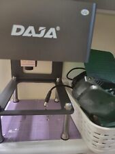 Used, DAJA DJ6 3000mW Mini Laser Engraver with 3.1x3.1" Work Area for Paper Wood pe66 for sale  Shipping to South Africa