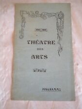 Vintage programme theatre d'occasion  Bais