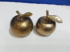 Vintage brass apple for sale  Kingston