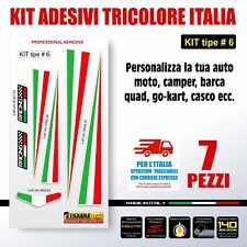 Kit adesivi tricolore usato  Pineto