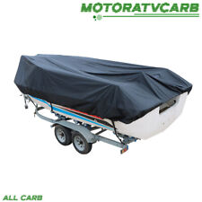 ALL-CARB Trailerable Fishing Ski Bass V-Hull Runabouts Waterproof  Boat Cover for sale  Shipping to South Africa
