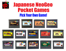 Coleção japonesa de cartuchos coloridos Neo-Geo Pocket ESCOLHA SEU PRÓPRIO JOGO!, usado comprar usado  Enviando para Brazil
